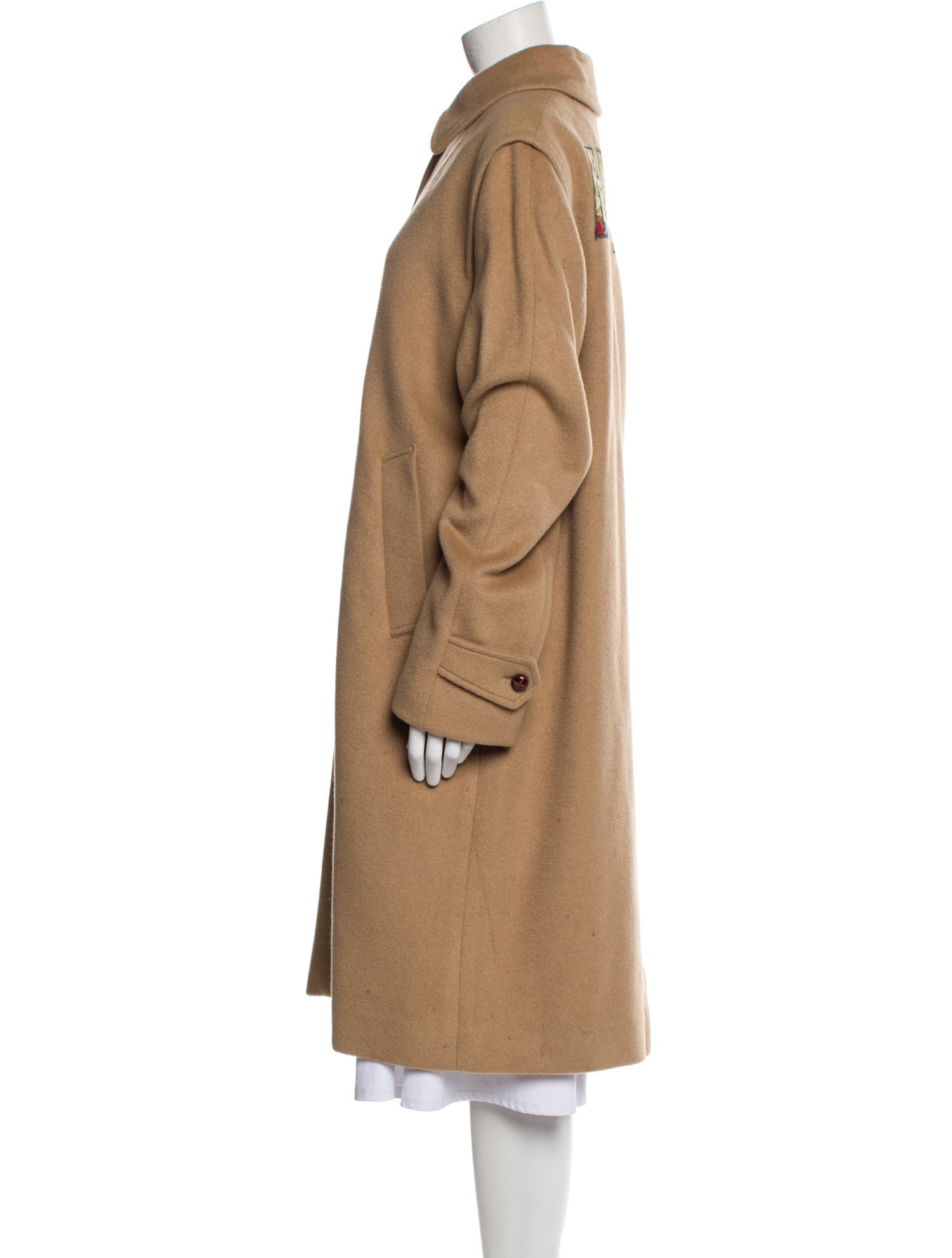 Gucci Fleece Trench Coat